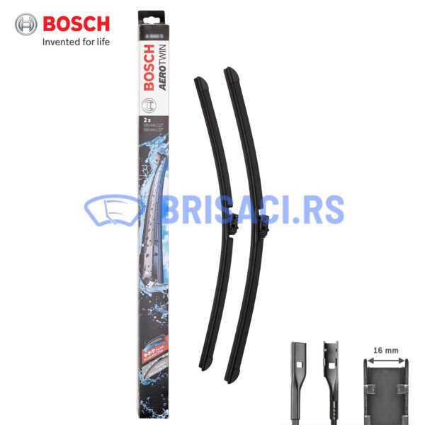 Bosch Aerotwin (3 397 007 697) - Set Prednjih Brisača (2kom), Dimenzije: 530mm & 575mm