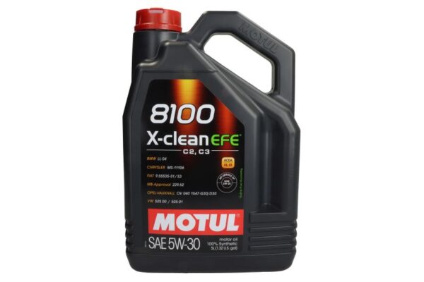 MOTUL 8100 X-CLEAN EFE 5W30 5lit. Motorno Ulje