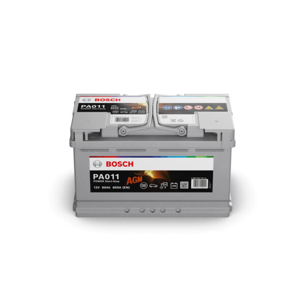 BOSCH POWER AGM PA0 110 Akumulator 12V 80Ah Desno+