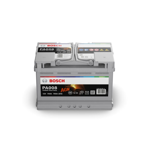 BOSCH POWER AGM PA0 080 Akumulator 12V 70Ah Desno+