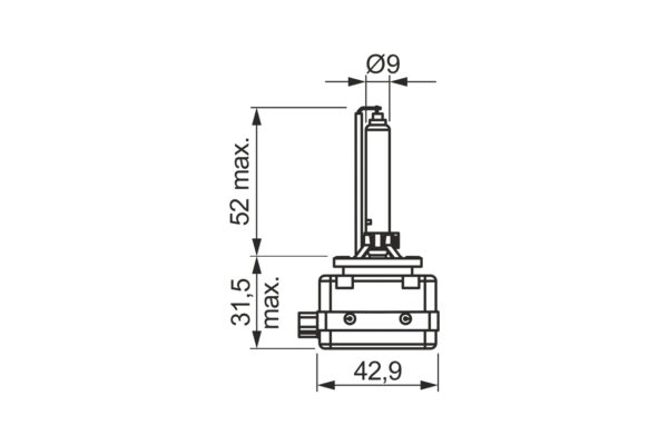 Sijalica BOSCH  Xenon / Ksenon D1S 35[W], 85[V] (1 987 302 905) - Image 2