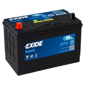 EXIDE Excell  Akumulator 12V 95 Ah 760A (EB955) levo+