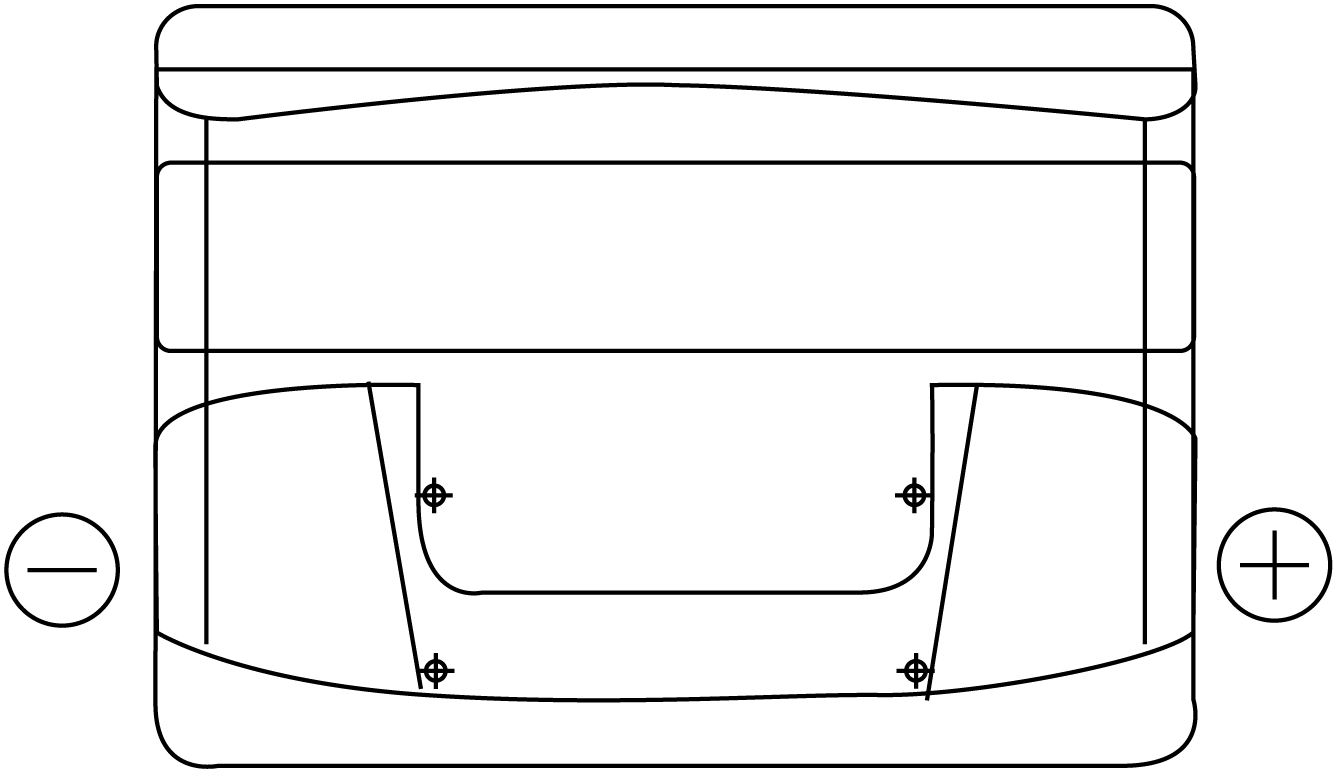 EXIDE Excell Akumulator 12V 44 Ah 420A (EB442) desno+ - Slika 2