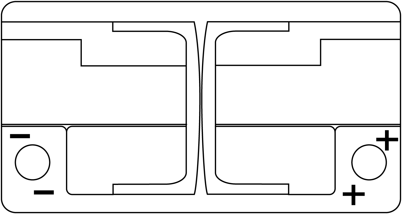 EXIDE AGM Start-Stop Akumulator 12V 82Ah 800A (EK820) desno+ - Slika 2