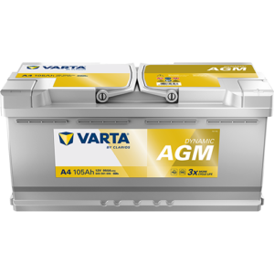 VARTA DYNAMIC AGM A4 Akumulator 12V 105Ah Desno+