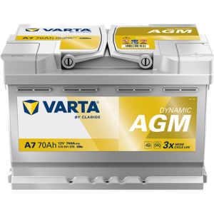 VARTA DYNAMIC AGM A7 Akumulator 12V 70Ah Desno+