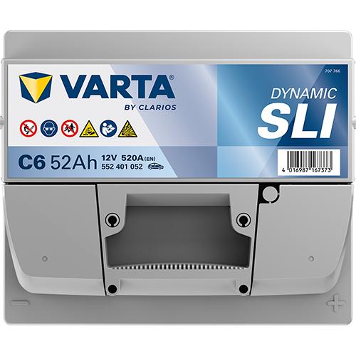 VARTA Silver Dynamic C6 Akumulator 12V 52Ah Desno+ - Slika 2