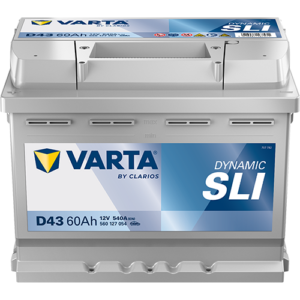 VARTA Blue Dynamic D43 Akumulator 12V 60Ah Levo+