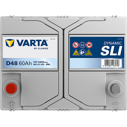 VARTA Blue Dynamic Asia D48 Akumulator 12V 60Ah Levo+ - Slika 2