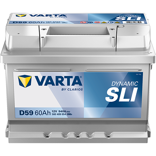 VARTA Blue Dynamic D59 Akumulator 12V 60Ah Desno+