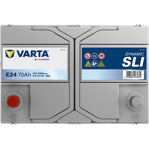 VARTA Blue Dynamic Asia E24 Akumulator 12V 70Ah Levo+ - Slika 2