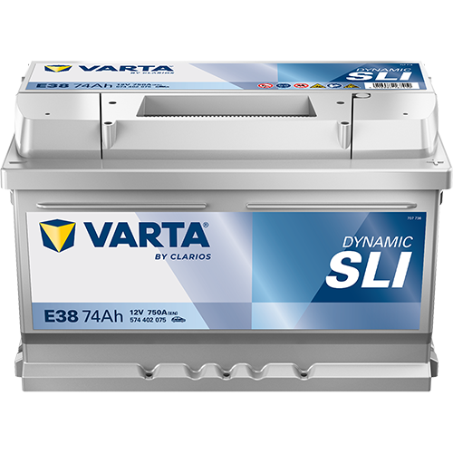 VARTA Silver Dynamic E38 Akumulator 12V 74Ah Desno+