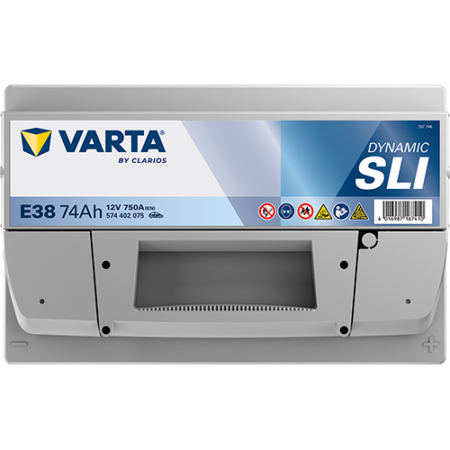 VARTA Silver Dynamic E38 Akumulator 12V 74Ah Desno+ - Slika 3