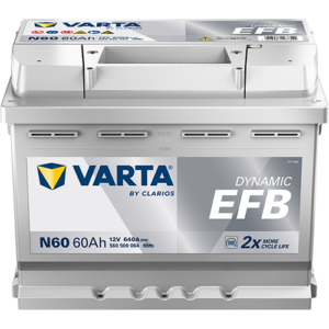 VARTA DYNAMIC EFB N60 Akumulator 12V 60Ah Desno+