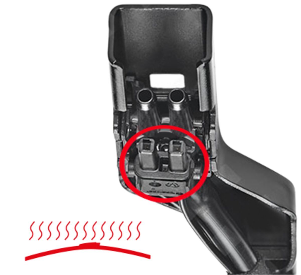 Valeo Silencio Flat (572320) - Set Prednjih Brisača (2kom), Dimenzije: 630mm & 575mm (sa integrisamin brizgaljkama i grejačima u metlicama) - Slika 3